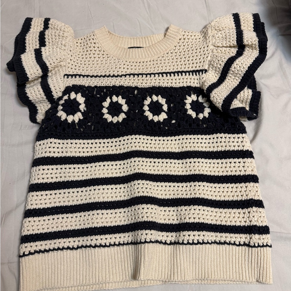 Rails Penelope Cream Knit Sweater